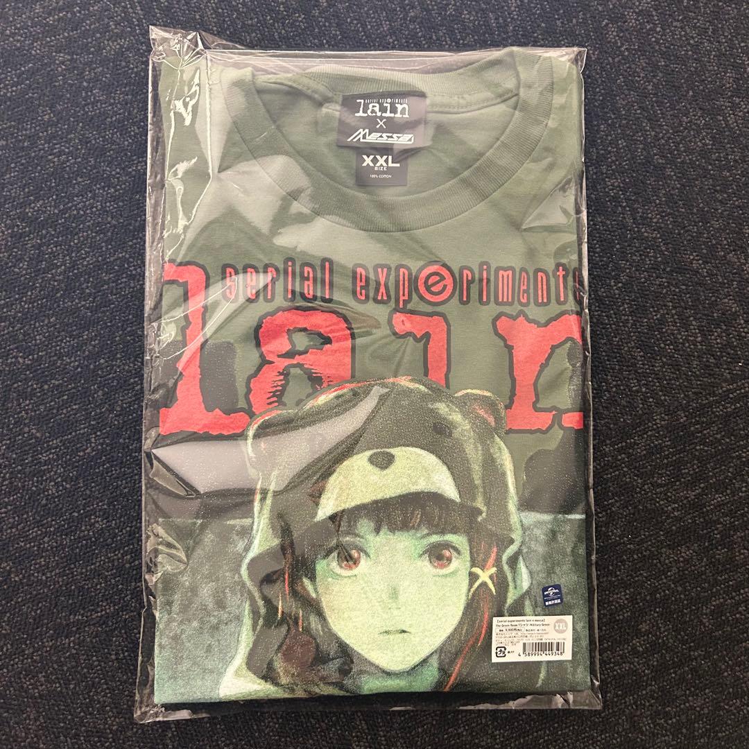 serial experiments lain greenroomTシャツXXL