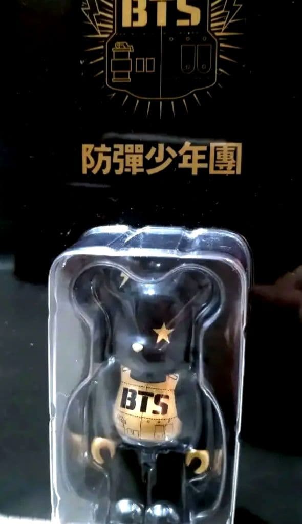 BTS　ベアブリック　デビュー1周年100% ＦＣ数量限定400%　2個セット