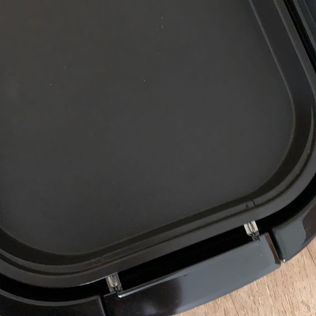 ホットプレート　 ワイドホットプレート YHE-B130 ブラック