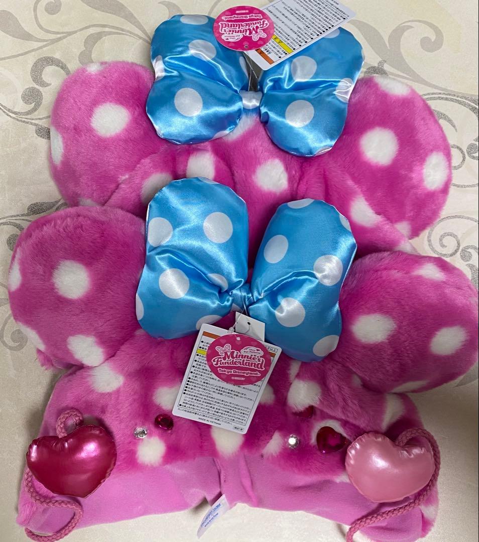ミニー　ファンキャップ　ピンク　水玉　ミニーのファンダーランド　パルパルーザ