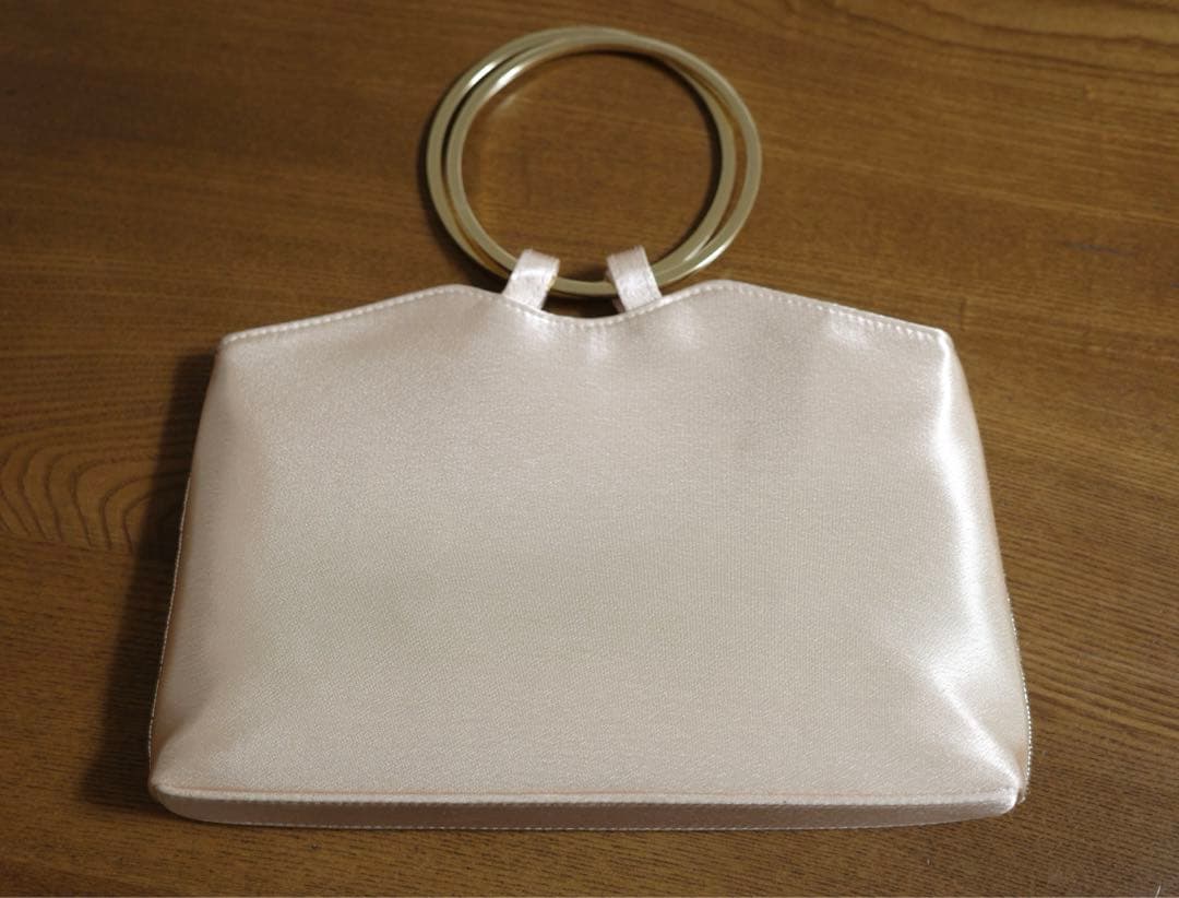 aimer ハンドル付きビーズ刺繍バッグ