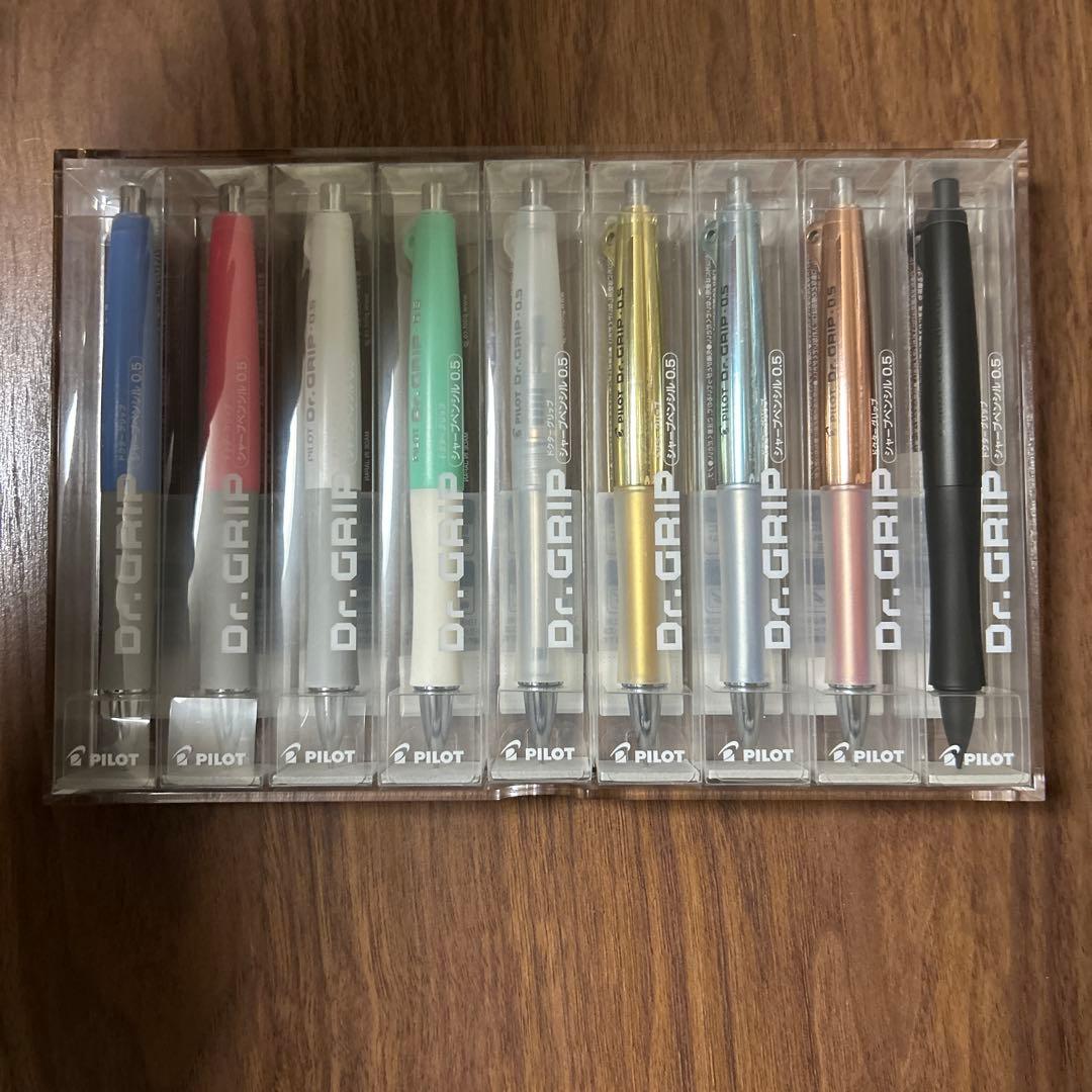 PILOT Dr. Grip 30周年シャープペンシル 9本セット