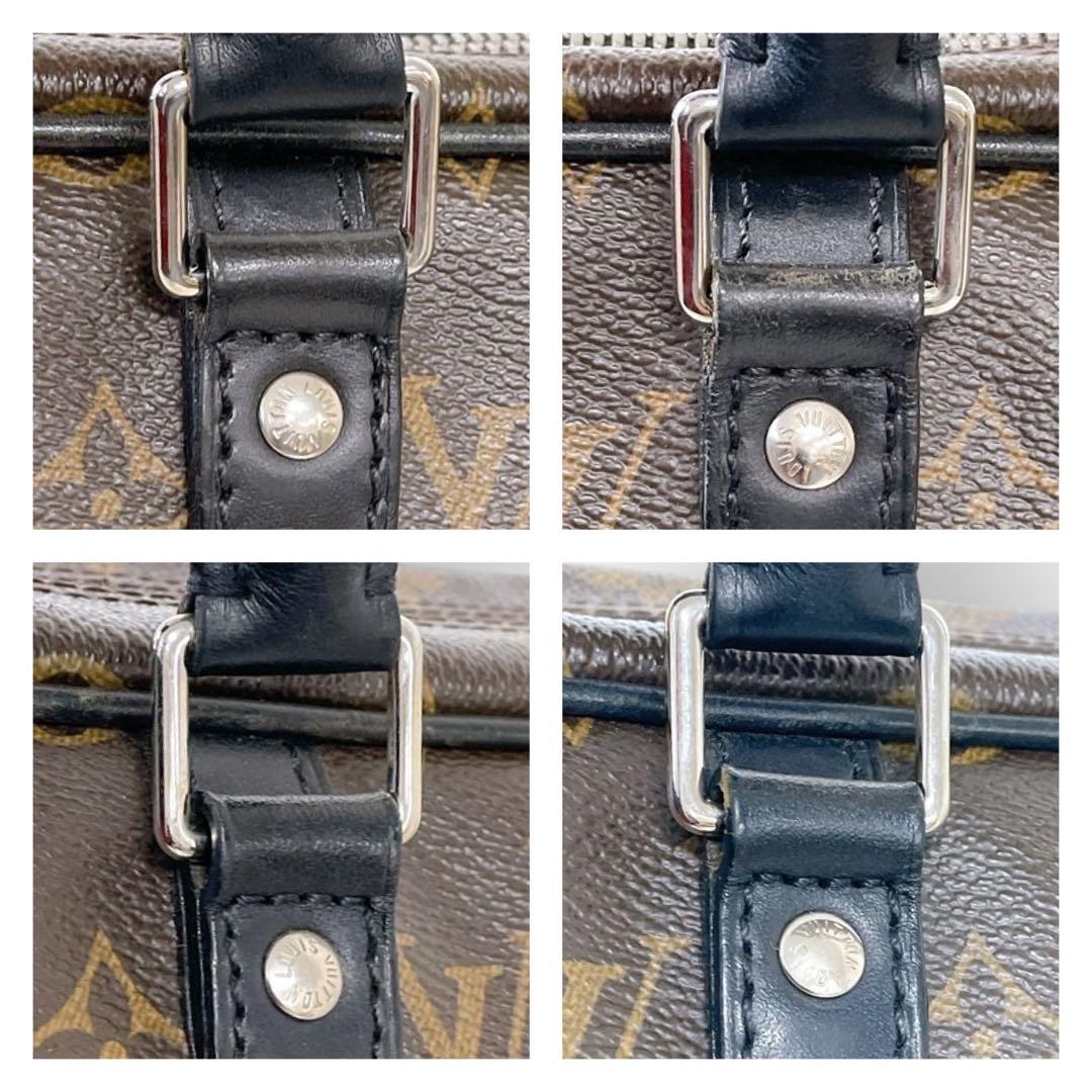 ルイヴィトン　モノグラムマカサー　2way ドキュマンヴォワヤージュ　バッグ