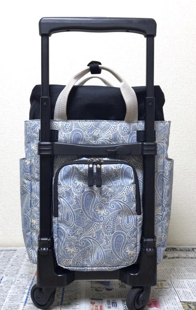 スワニー キャリーカート 4輪 ストッパー ユベーロ ショッピングカート
