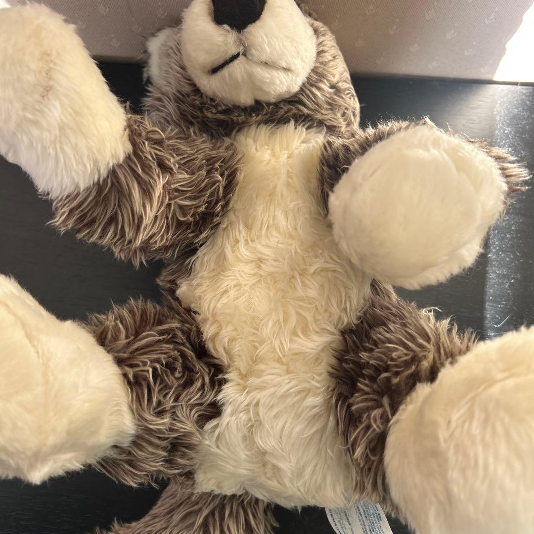 ビルドアベア　オオカミ　ぬいぐるみ