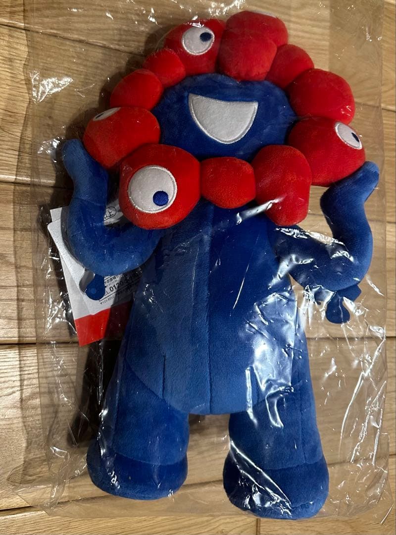 【高さ36cm】　ミャクミャク　M 立ち　ポーズ　万博　ぬいぐるみ