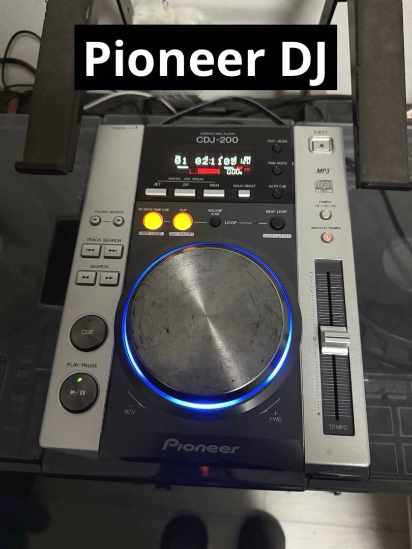 Pioneer CDJ-200 MP3対応 DJ機材