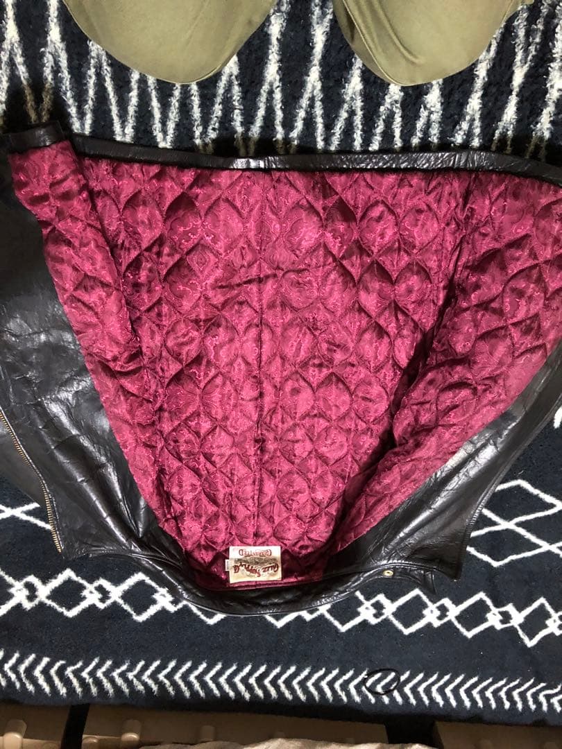 nm！美品！caleeライダースジャケット。M 定価15万！