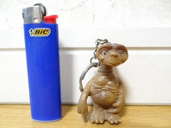80年代 ビンテージ E.T 映画 宇宙人 キーホルダー 昭和 レトロ 当時物