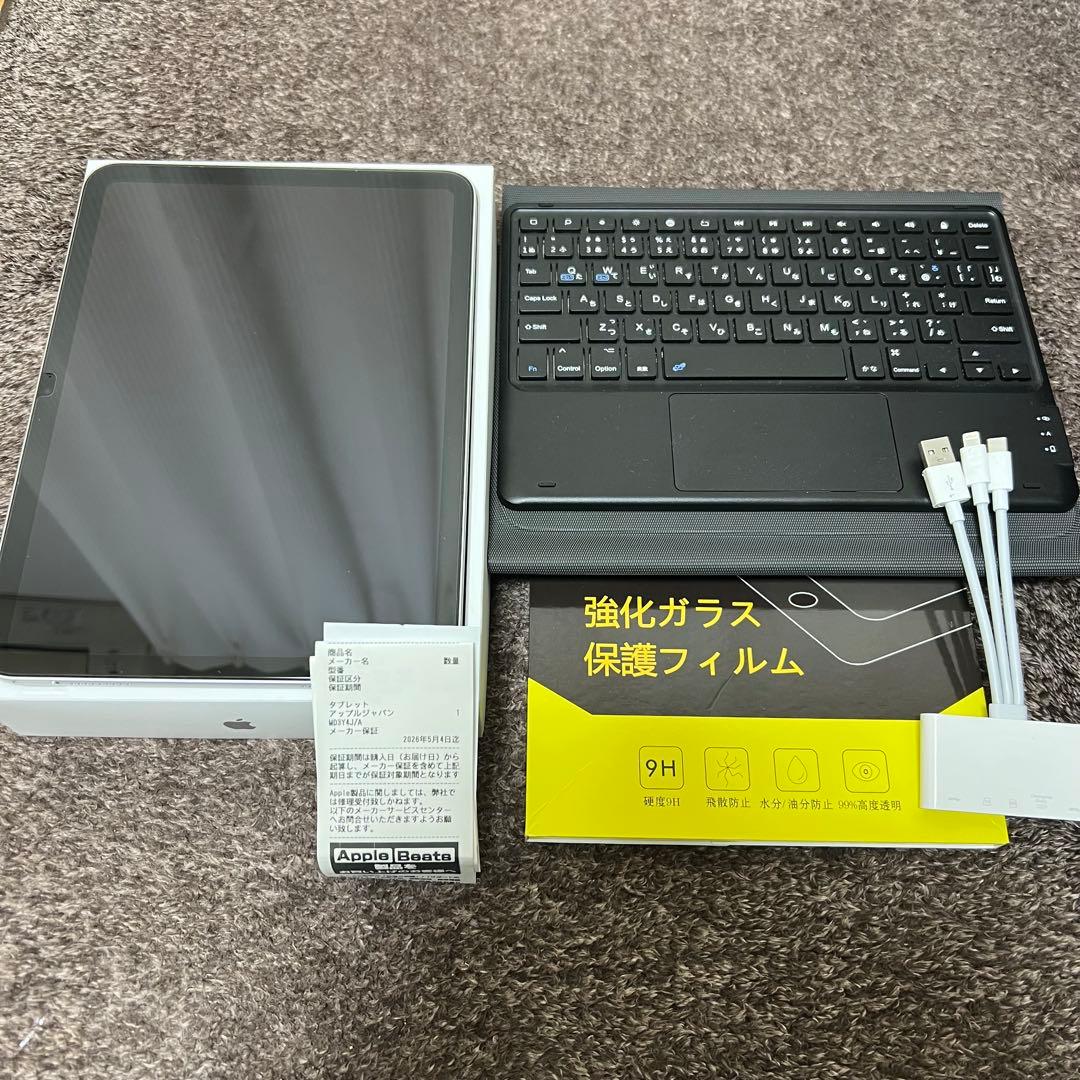 iPad 11世代 A16 128GB シルバー Bluetoothキーボード付