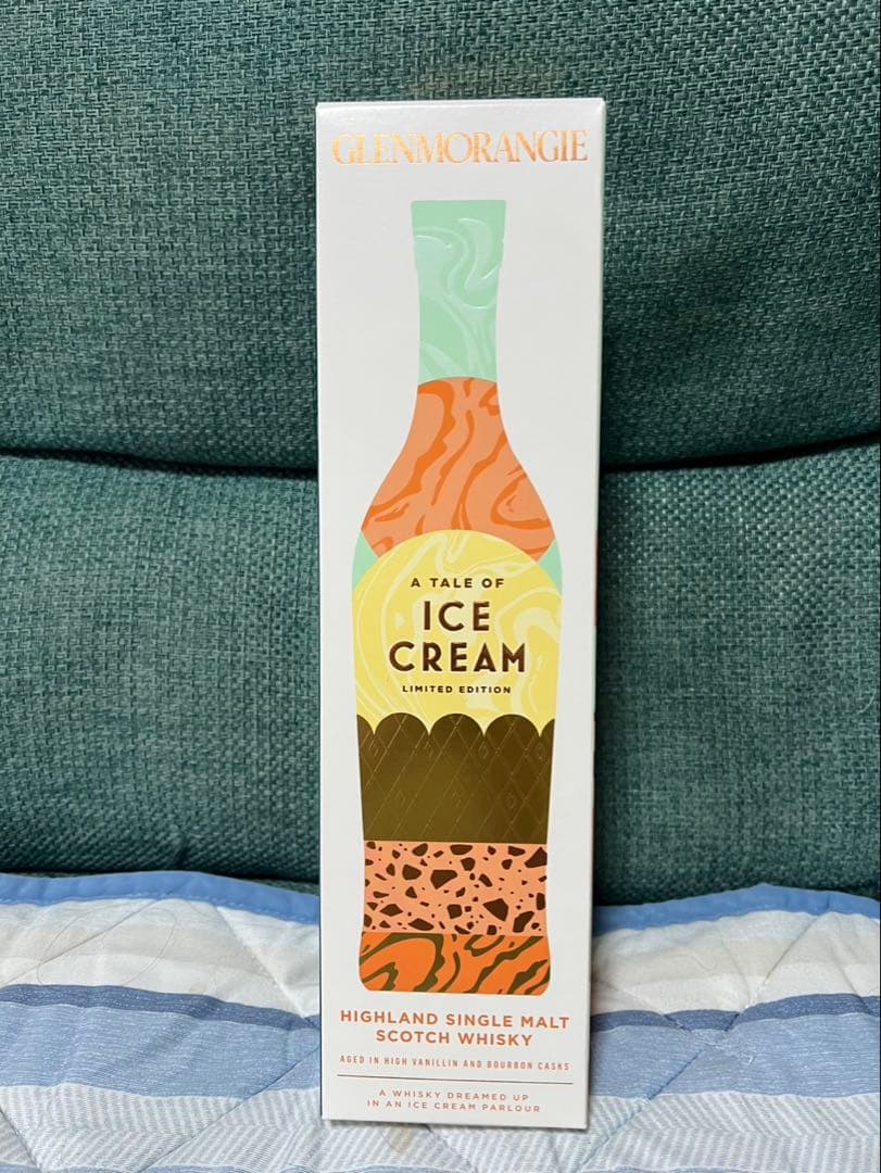 (終売品)グレンモーレンジィ アイスクリーム　限定版 700ml