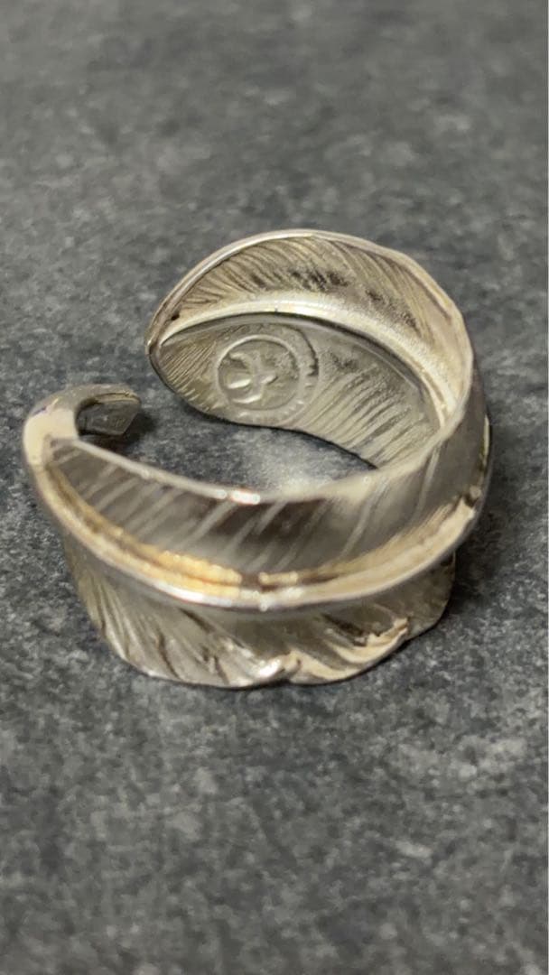 ゴローズ　メタル付きフェザーリング　オールド