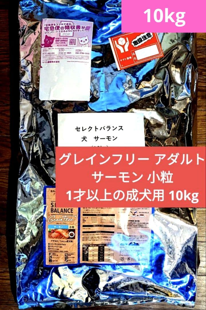 【限定】セレクトバランス グレインフリー アダルト サーモン 成犬用 10kg