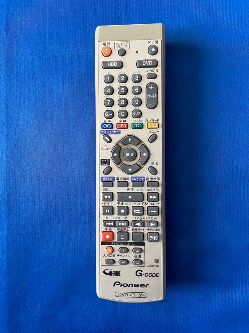 【完動美品】Pioneer DVD/200GBHDDレコーダー DVR-530H