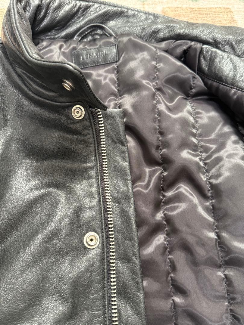 ジャケット・アウター Lemaire blouson leather jacket 22FW