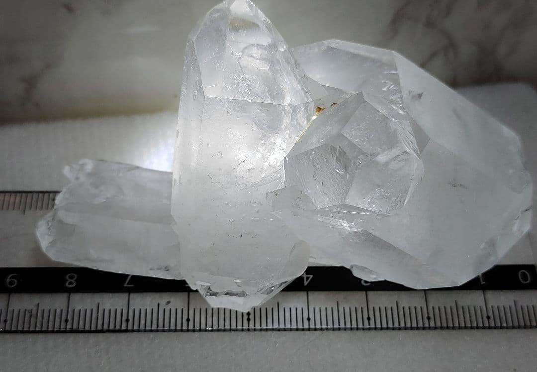 アーカンソー産水晶 クラスター タビークォーツ セルフヒールド 約114.2g