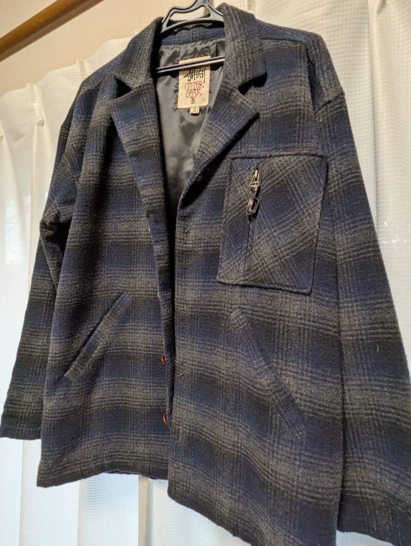 m*n様 白タグ OLD Stussy ジャケット S OUTER GEAR