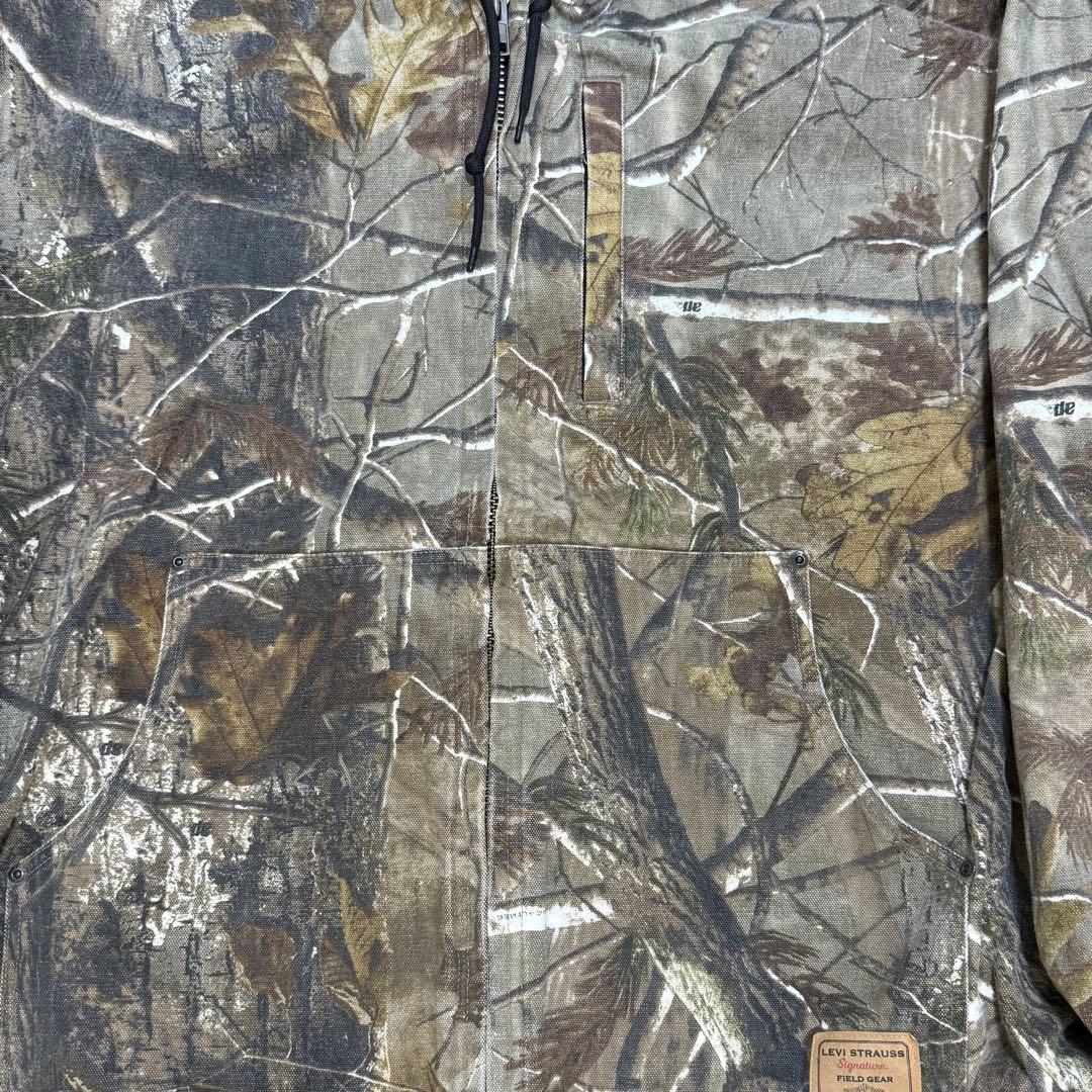 Levi's アクティブジャケット リアルツリー ダック地 カモ柄