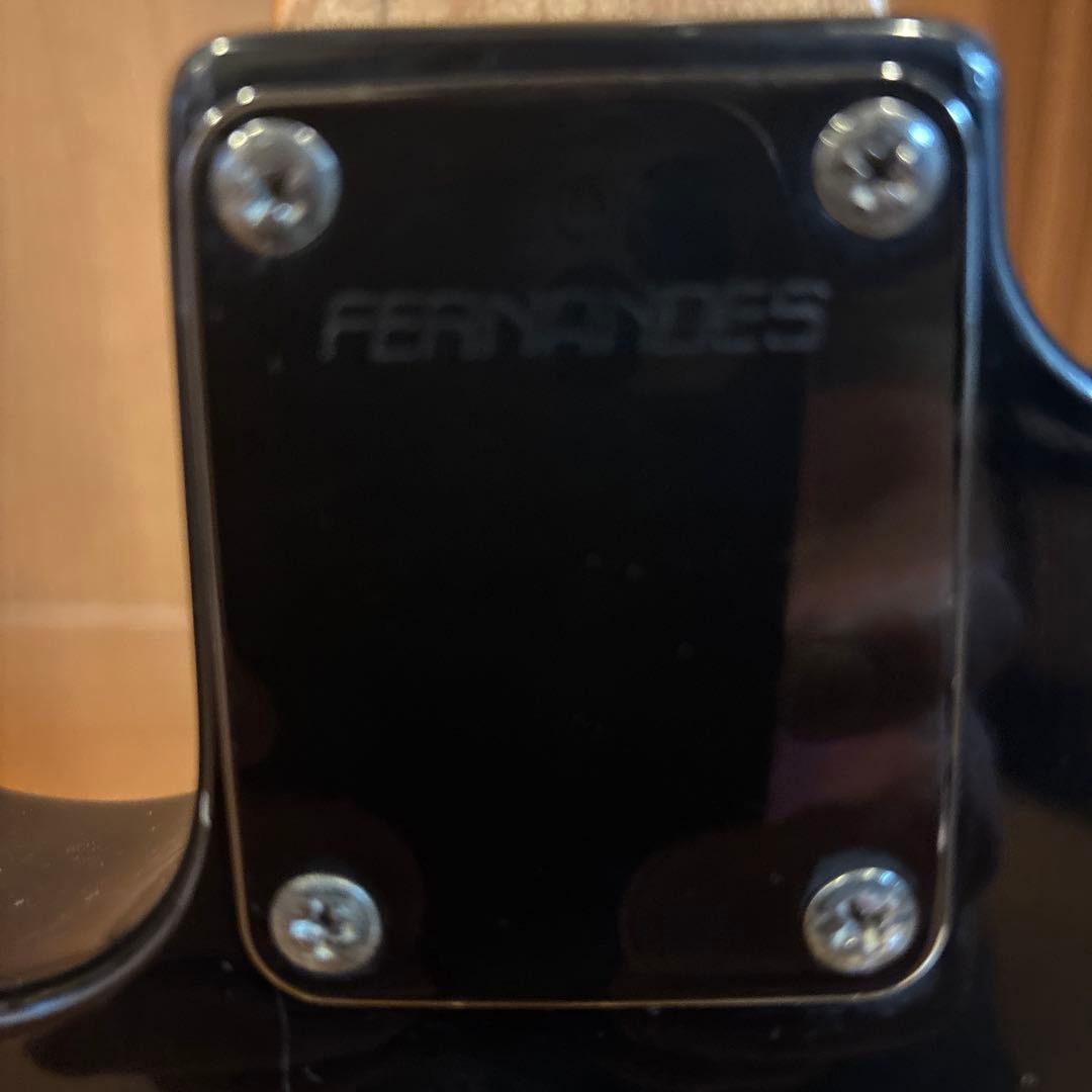 FERNANDES FSR-50 ブラックパーツ仕様 アーム・ストラップ　新品弦