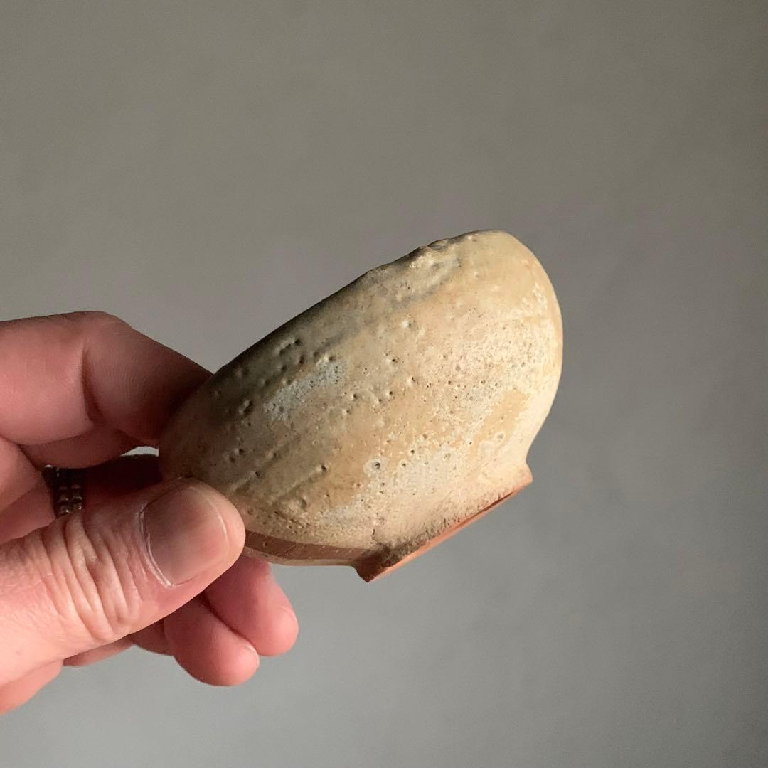 高麗青磁 白象嵌 盃 三島盃 14世紀頃 酒器 ぐい呑み 古美術 古道具