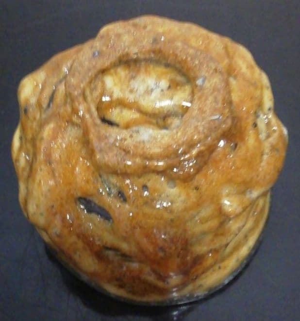 稲嶺盛吉作　琉球ガラス　瑠璃礁　茶碗　共箱　略歴付　茶道具