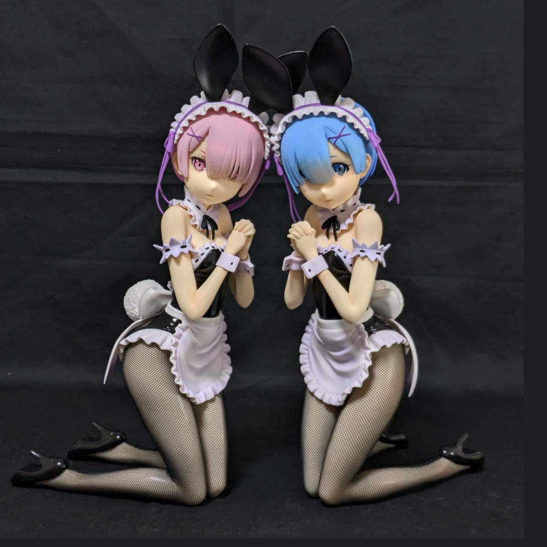 リゼロ　ラム・レム　メイドバニー　２体セット　1/4スケール　完成品フィギュア