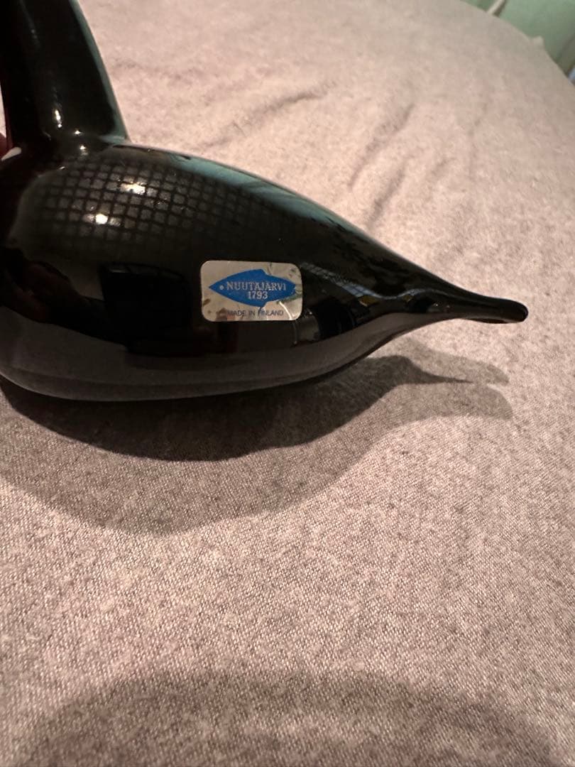 工芸品 OIVA TOIKKA Bird Nokikana / Bald coot