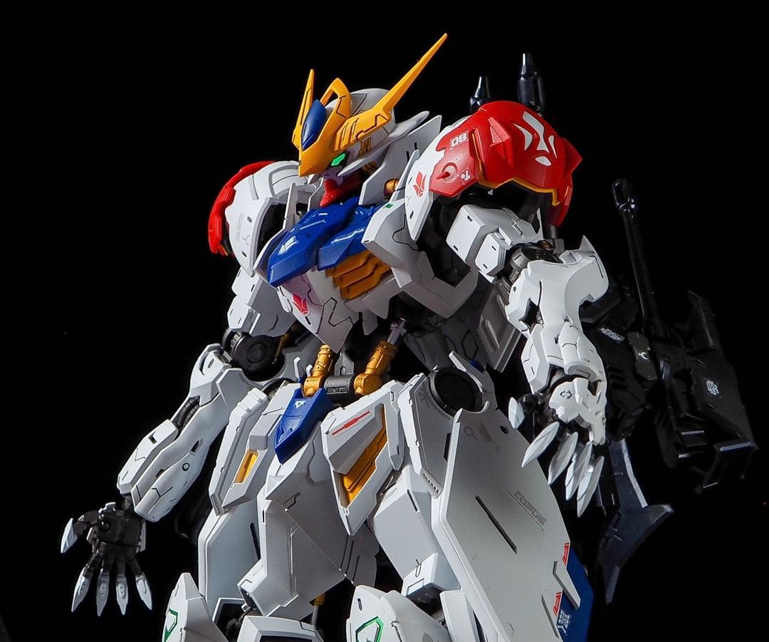 mg ガンダムバルバトスルプス　全塗装　完成品　パイロット塗装　ラスト