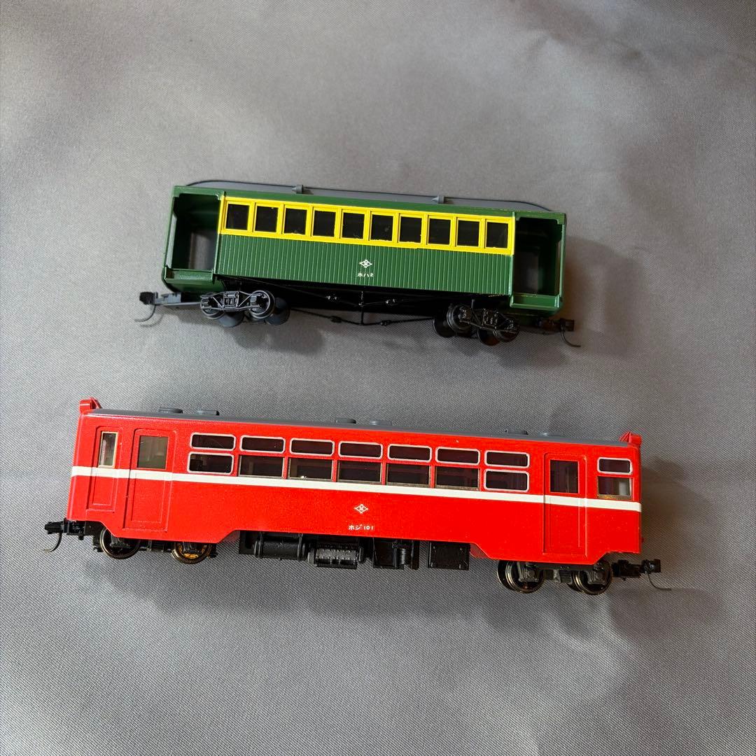 鉄道模型JOEWORKS 井笠ホジ100/井笠 ホハ2 2両セット