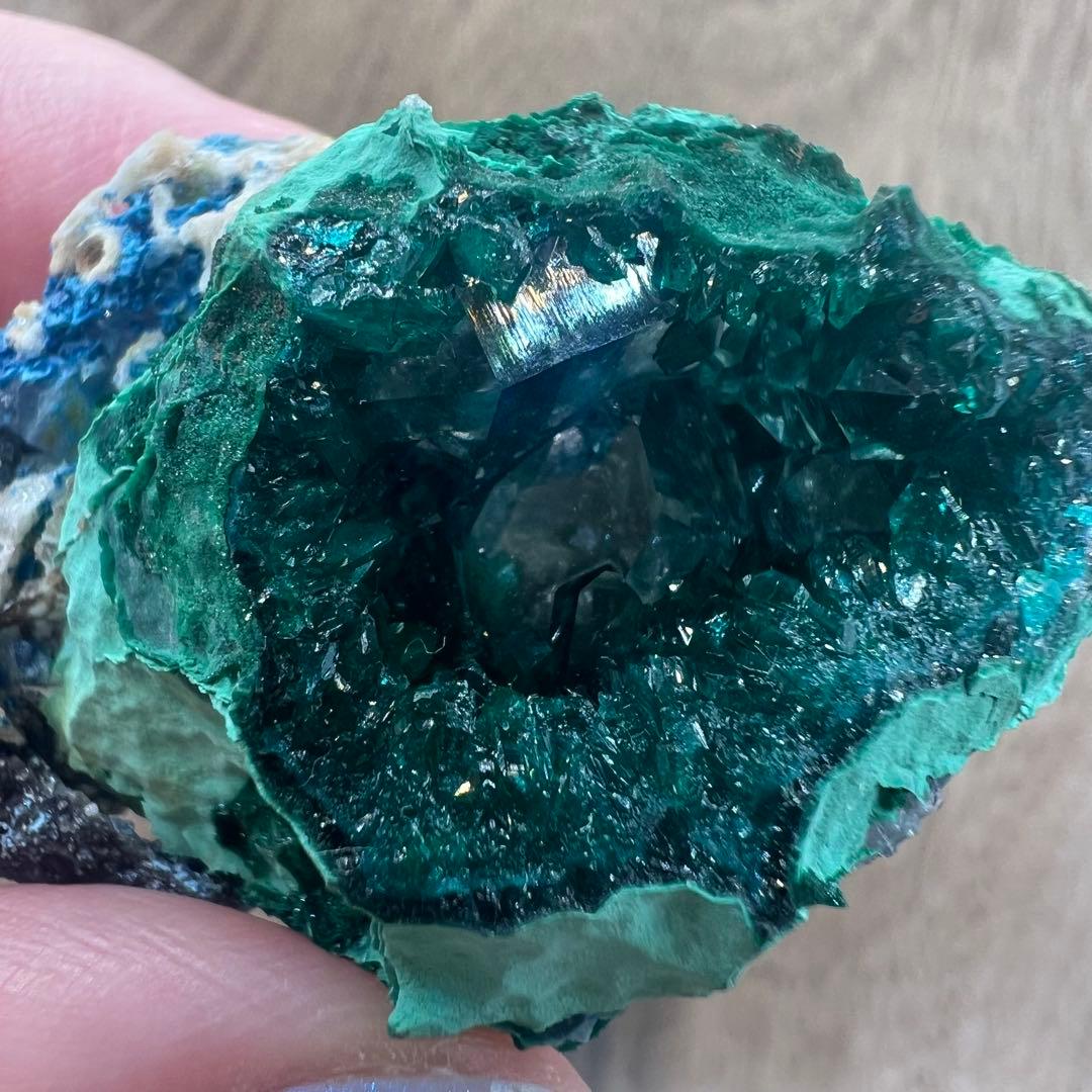 最高品質 ダイオプテーズ インクォーツ 鉱物 標本 原石