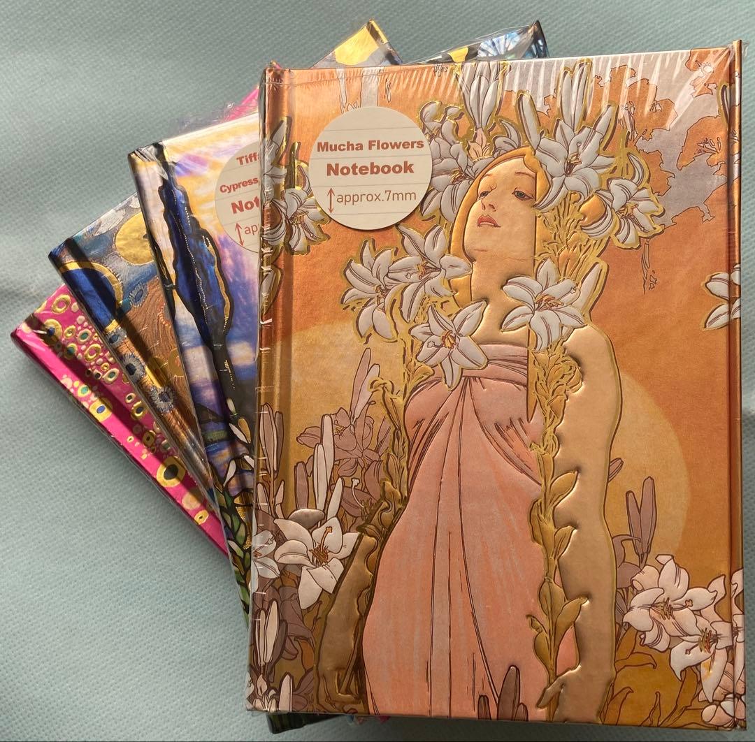 新品　アート表紙　ノートブック