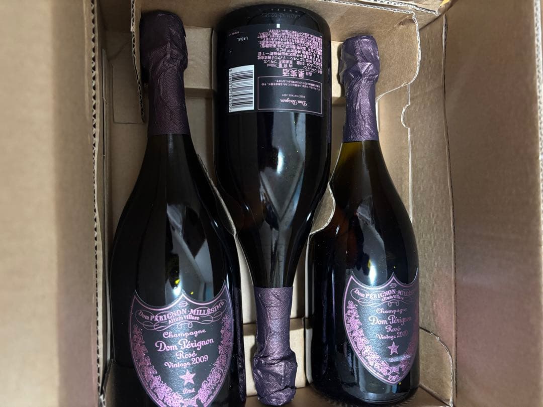 Dom Pérignon 2015 6本・ロゼ2009 3本セット