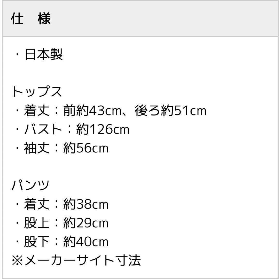 emmi ecoパンツセットラッシュガード【試着のみ・タグつき】