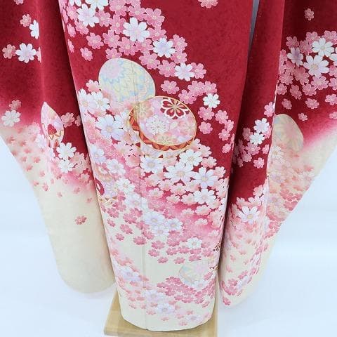 金駒刺繍“最高に花咲かせる特別な日☆”振袖 成人式 トールサイズ 着物H-98