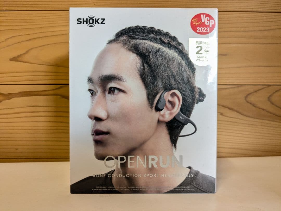 【未開封】Shokz OpenRun 骨伝導イヤホン SKZ-EP-000003