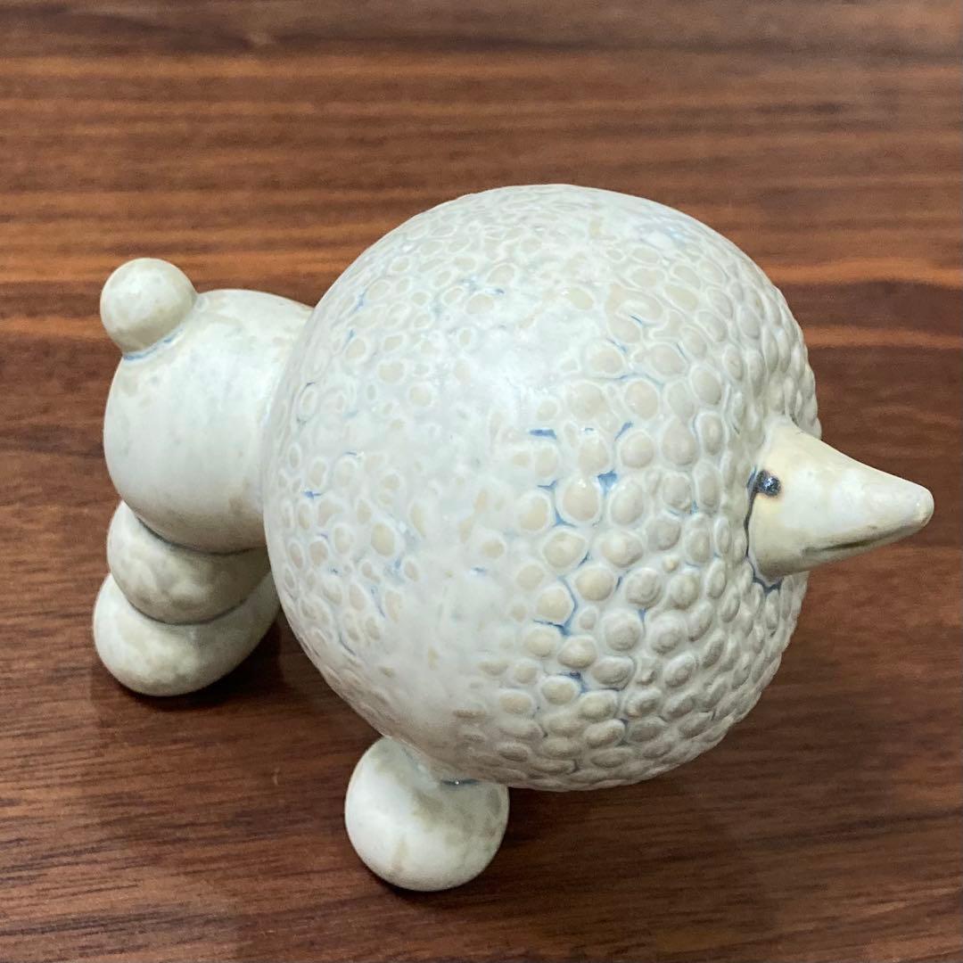 希少＊ヴィンテージ＊リサラーソン　プードル　スウェーデン　北欧　犬