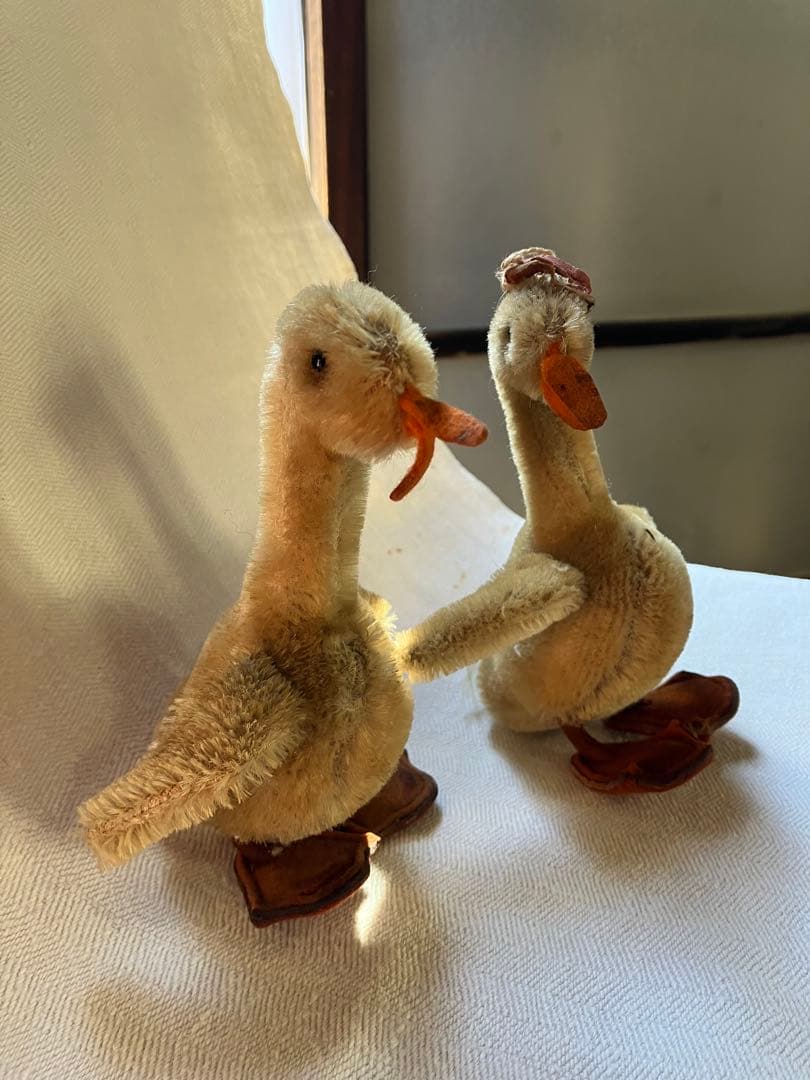 STEIFF DUCK シュタイフ アヒル ヒヨコ 希少 アンティークぬいぐるみ