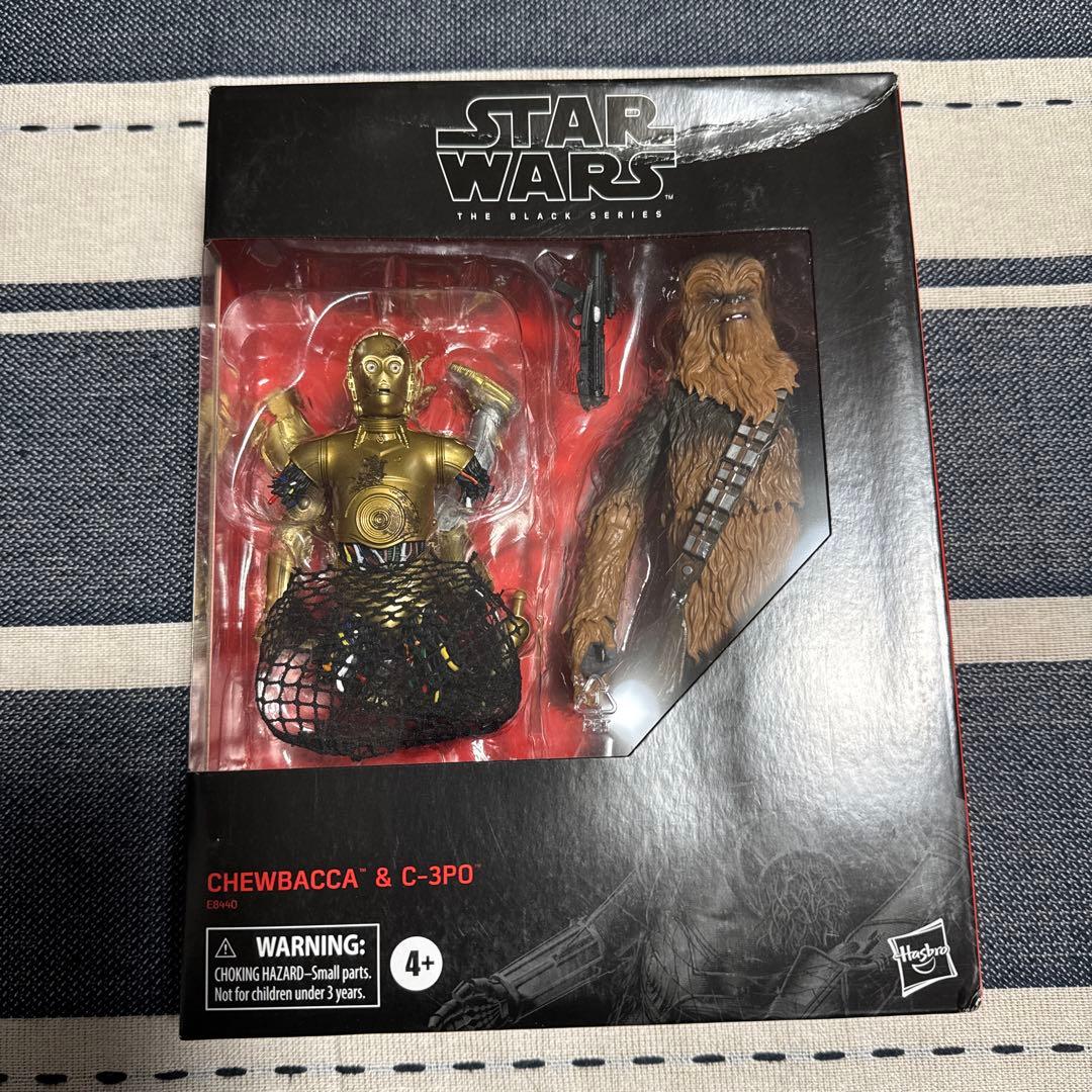 スターウォーズ　ブラックシリーズ　チューバッカ&C3PO