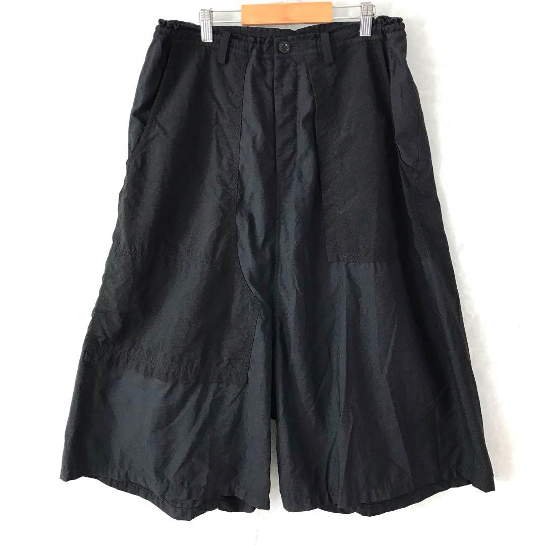 Y`s ヨウジヤマモト サルエルパンツ ワイドパンツ ブラック 2