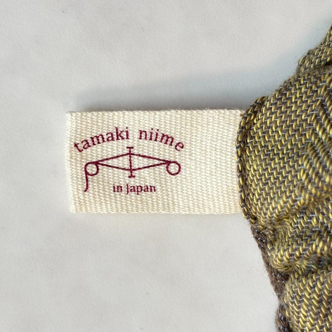 タマキニイメ サルエルパンツ タルンパンツ ブラウン イエロー rs3