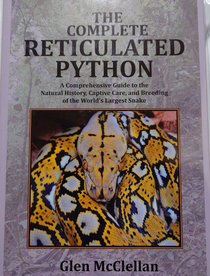 THE COMPLETE RETICULATED PYTHON 洋書 図鑑