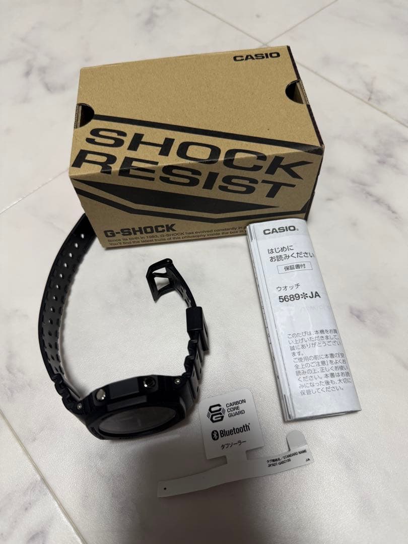 CASIO G-SHOCK GA-B2100-1A1JFブラック美品