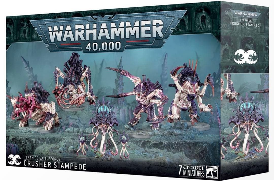 ウォーハンマー　Tyranids - Crusher Stampede
