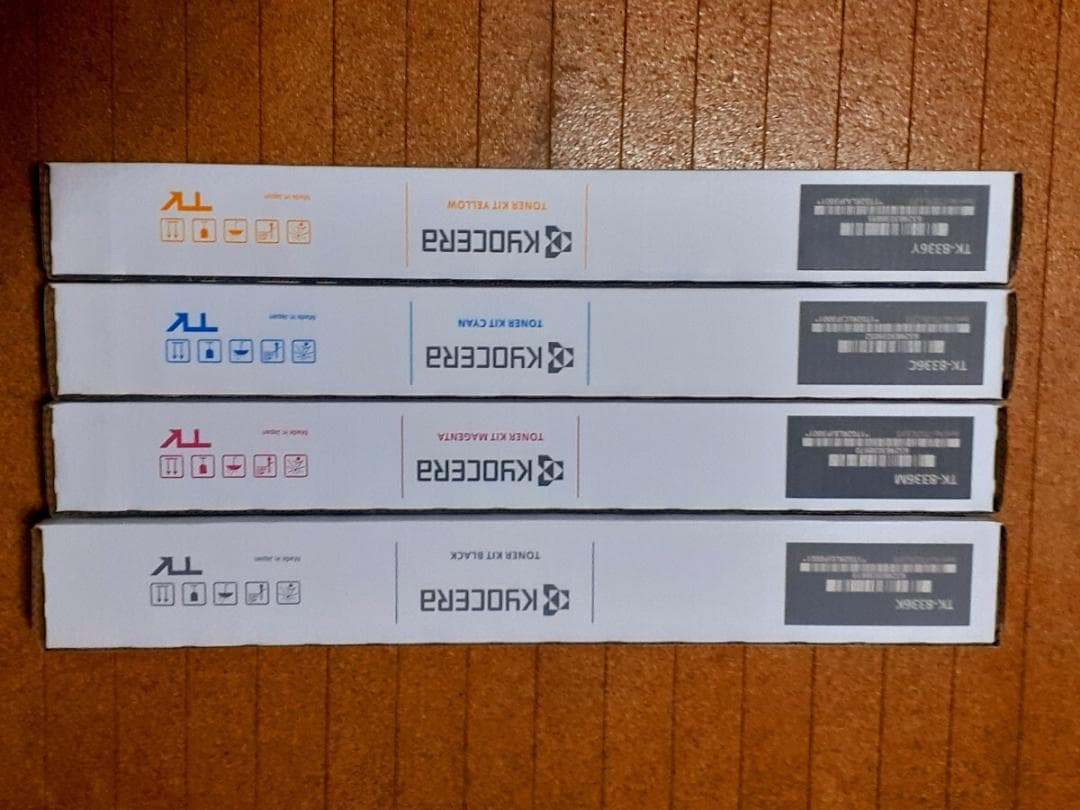 ✨未使用✨京セラ純正トナー4本セットTK-8336【 安心取引・プチプチ梱包♪】