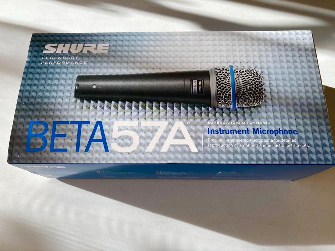 【正規品】SHURE BETA 57A ダイナミックマイク