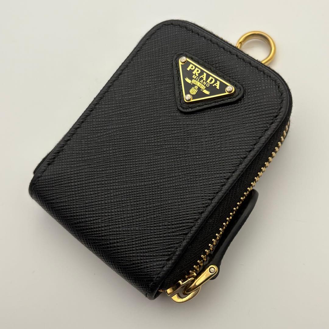 ✨未使用保管品✨PRADA AirPodsケース ポーチ サフィアーノレザー