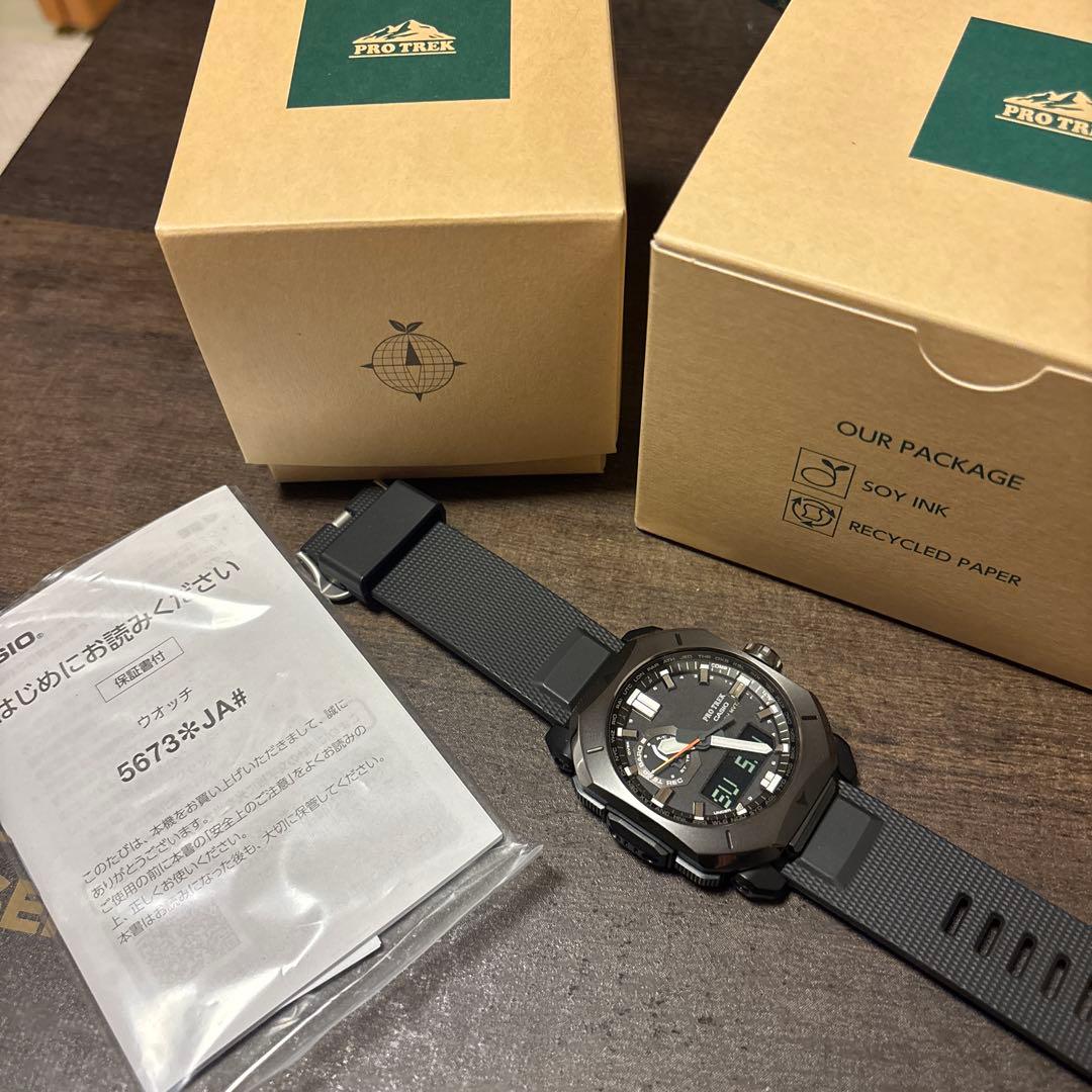 【使用2回】CASIO PRO TREK PRW-6900Y-1JF