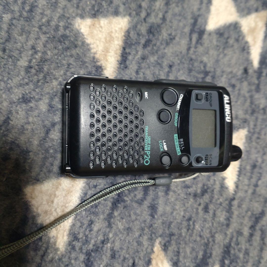 トランシーバー DJ-P20 とヘッドセット EME-13のセット4台