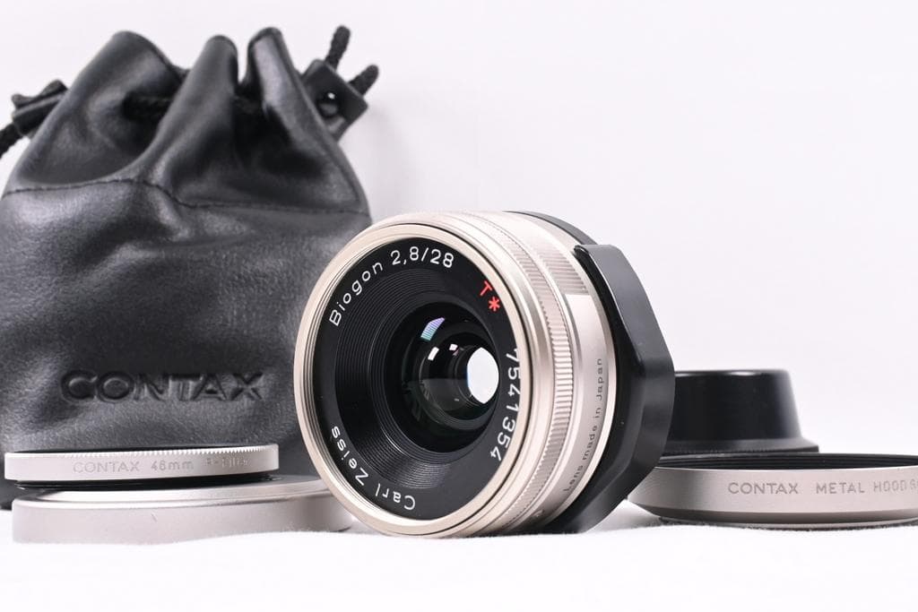 美品 CONTAX Carl Zeiss Biogon 28mm F2.8 T*