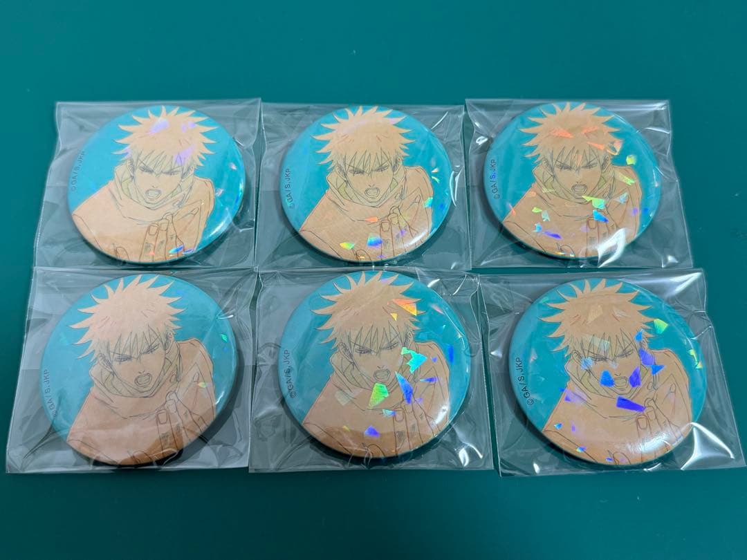 呪術廻戦 フリークスストア 伏黒 缶バッジ ホロ 6点セット